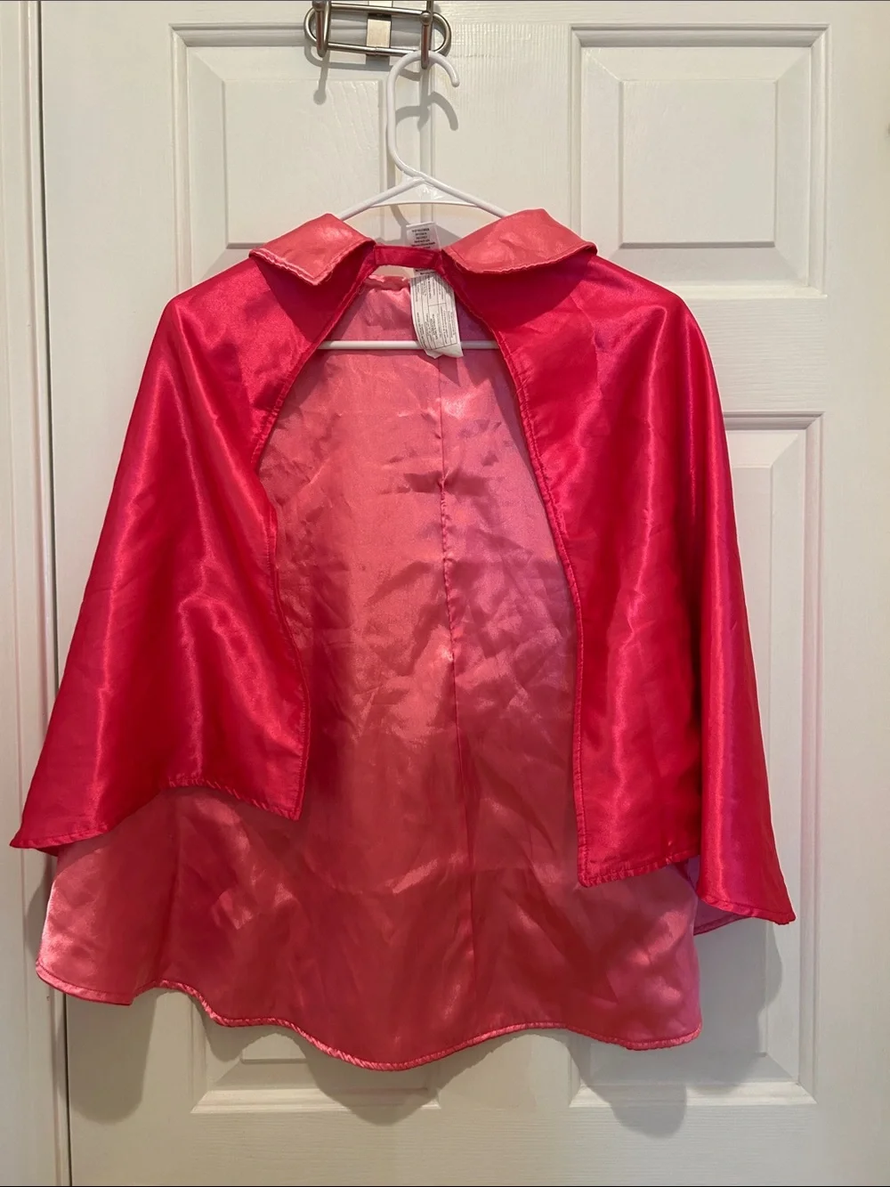 Girls play superhero cape, size 4-6